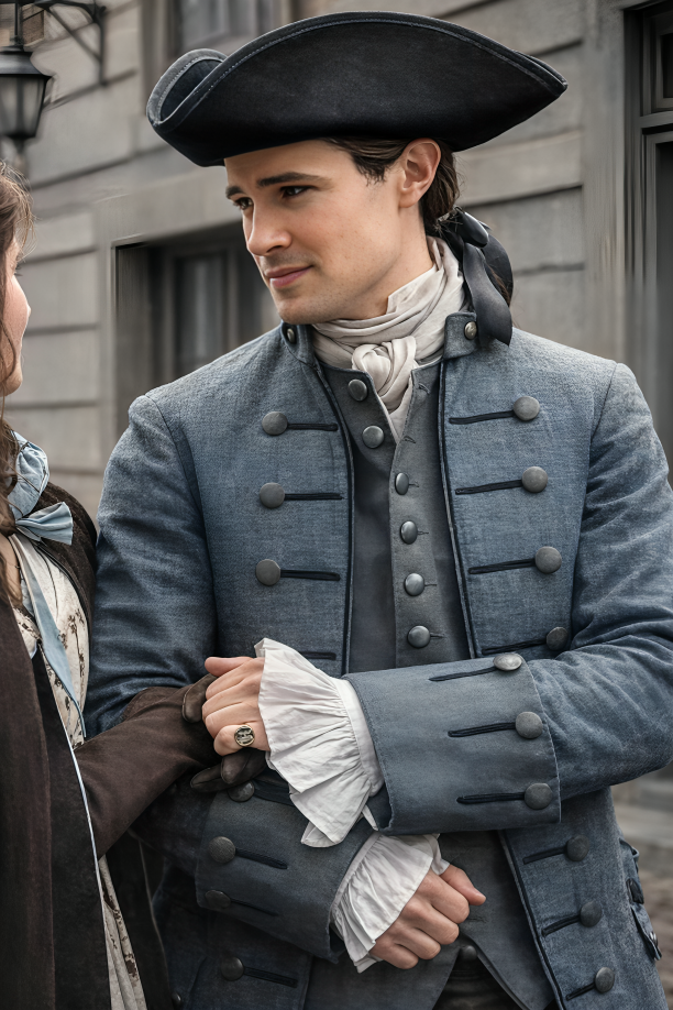Outlander Lord John Grey Long Coat - Image 1